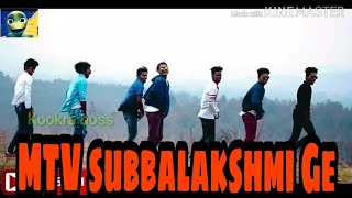 MTV subbalakshmi  Upendra  kannada superhit song  Dj mix  Dance cover [upl. by Bandur]