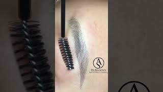 Microblading Eyebrows  Permanent Eyebrow Makeup  Natural Brows Academy [upl. by Imeka]