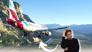 Im Fenix A320 Sharklets nach INNSBRUCK MSFS 2020  Spectacular Flying LIVE [upl. by Drarrej]