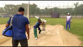 Masco Shakib cricket Academy  Imrul kayes Front foot cover drive practice [upl. by Nollie]