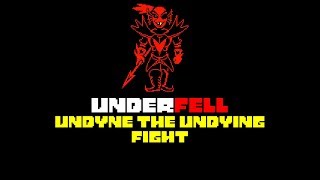 Underfell Undyne the Undying fight [upl. by Grimbly]