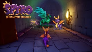 HOW TO GET LAST DRAGON STATUE IN HAUNTED TOWERS SPYRO REIGNITED  SPYRO THE DRAGON 4K VIDEO [upl. by Sinnod844]