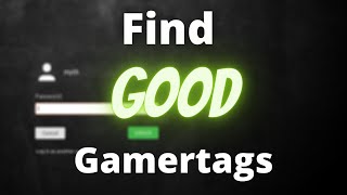 How to choose a GOOD gaming name or find creative gamertags [upl. by Eninnaej210]