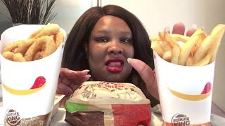 Burger King Asmr Burger King Whopper MUKBANG [upl. by Cherida]