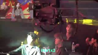 190123 Seventeen reaction to Twice  Yes or Yes Dance The Night Away 8th Gaon Chart Awards 2019 [upl. by Thorlay208]