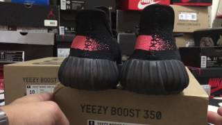 YEEZY BOOST 350 V2 黑紅真假比對影片 [upl. by Maite]