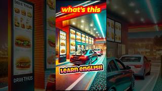 Learn English Drivethrough 🚗  Everyday Vocabulary [upl. by Elleivap698]