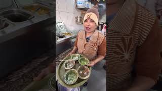 210🤩 me Rajasthan ki famous thali garib ka five star⭐ khana 🤤😱👌streetfood famousfood thali [upl. by Etnuahs291]