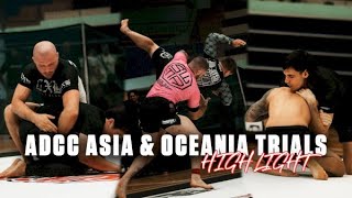 All The Action From Singapore  2023 ADCC Asia amp Oceania Trials Highlight [upl. by Nylear]