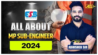 MP Sub Engineer Vacancy 2024 🚀  MP Sub Engineer Syllabus amp Exam Pattern  Complete Information [upl. by Stearn]