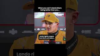 When Lando Norris reacted to Max Verstappens win in Formula 1 [upl. by Pry]