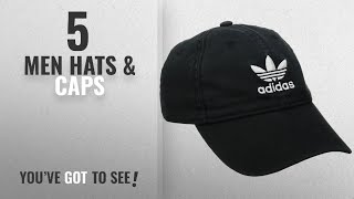 Eagle Hats amp Caps  Winter 2018  adidas Mens Originals Relaxed Fit Strapback Cap BlackWhite [upl. by Itsym]