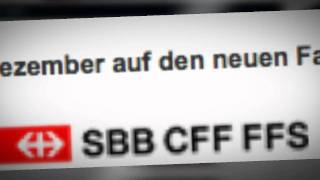 SBB Fahrplan 2012 [upl. by Sarajane]