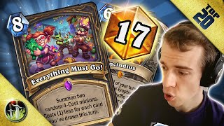 SOMEHOW I made it to RANK 17 with this Rogue  Hearthstone Thijs [upl. by Haroppiz]