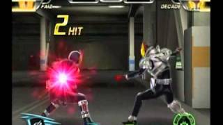 Epic Battles Rider Edition Faiz vs Decade [upl. by Einwat]