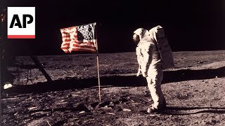 WATCH Footage from the 1969 Apollo 11 moon landing [upl. by Laval789]