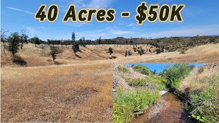 Acreage For Sale In California  Affordable Real Estate Cheap Land 40 Acres Ono CA [upl. by Naquin804]