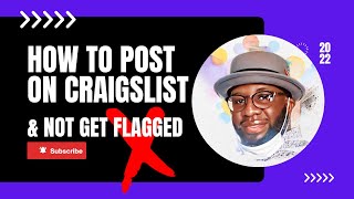 How To Post On Craigslist And Not Get Flagged  Craigslist Ad Posting Tutorial [upl. by Airdua627]