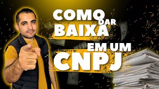 🔴COMO DAR BAIXA EM UM CNPJ EM 2025 INATIVO OU INAPTO E COM DÍVIDAS [upl. by Matthia]