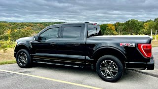 2022 F150 with Black Widow Widowmaker muffler Exhaust video [upl. by Alenson861]