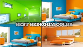 Best bedroom color combination  two color combination for wall [upl. by Kurtzig529]