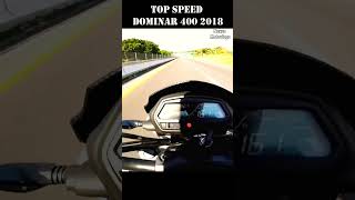 Dominar 400 Top Speed [upl. by Asirahc]