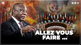 CYRIL RAMAPHOSA CHOQUE TOUT LE MONDE AUX NATIONS UNIES [upl. by Nylirak568]