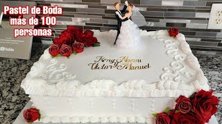 PASTEL Boda de 100 personas [upl. by Aramoy]