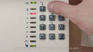 How to reset a Scantronic 9448 alarm after activation [upl. by Kamaria]