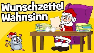 ♪♪ Weihnachtslied für Kinder – Wunschzettel Wahnsinn  Hurra Kinderlieder  Kinderlied Weihnachten [upl. by Shena]