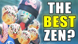 Is this the BEST ZENYATTA in Overwatch 2 [upl. by Hairom659]