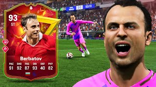 93 Golazo Hero Berbatov is actually INSANE With a mad PlayStyle combo [upl. by Proulx655]