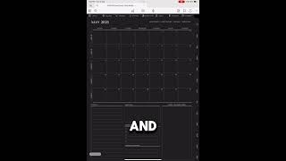 2025 Dark Mode Planner Can’t Be Better Than This [upl. by Anihpled]