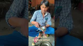 Bajaj Platina old model carburettor cleaningtrendingvideo shortsvideo [upl. by Adehsar]