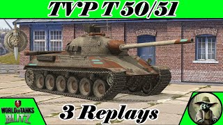 TVP T 5051  World of Tanks Blitz [upl. by Eahsel73]