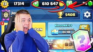 500000 COINS AAN UPGRADES DOEN IN CLASH ROYALE NEDERLANDS [upl. by Andrey]