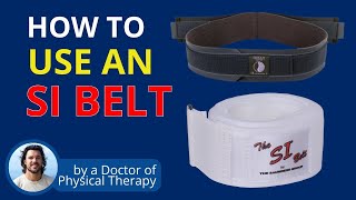 RIGHT Way to Use SI Belt for Sacroiliac Joint Pain [upl. by Einrae]