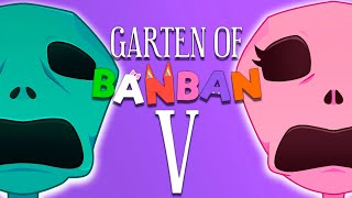 Garten of Banban 5  Full gameplay ALL NEW BOSSES  ENDING [upl. by Arze]