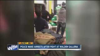 Several arrested after fight at Walden Galleria [upl. by Eedrahc728]