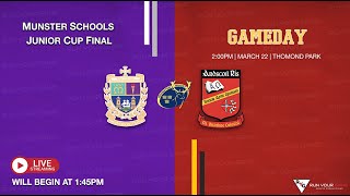 Munster Schools Junior Cup Final 2023  PBC vs ArdScoil Ris [upl. by Slein309]