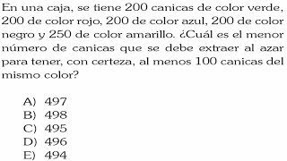 CERTEZAS PROBLEMA RESUELTO DE RAZONAMIENTO LOGICO [upl. by Christianna]