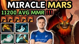 🔥 Miracle MARS Offlane Highlights 737d 🔥 MGod Offlane Gameplay  Dota 2 [upl. by Aznofla]