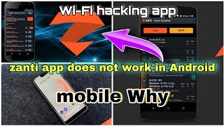 zanti app does not work in Android mobile why can run in android or not 2021 [upl. by Nyrhtakyram527]