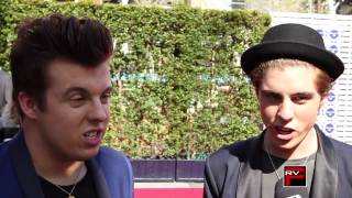 Sam Woolf amp Alex Preston at the American Idol Finale Gross Foods their Friendship amp More [upl. by Polash]