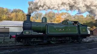 End of the shift at Grosmont MPD on the North Yorkshire Moors Railway [upl. by Mulvihill]