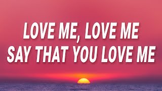 The Cardigans  Love me love me say that you love me Lovefool Lyrics [upl. by Enyrehtak]