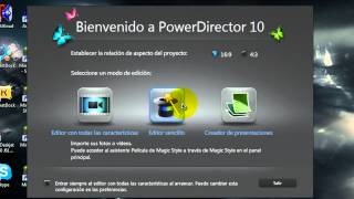 Como descargar PowerDirector 10 FULL [upl. by Harmony962]