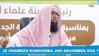 JE UNAWEZA KUMUOMBA JINI AKUOMBEE DUA ABDULQADIR ALAHDAL [upl. by Wootan462]