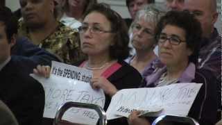 Woonsocket City Council meets to discuss a 13 percent supplemental tax increase [upl. by Llennol]