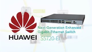 Huawei S5720EI Series Switches Introduction [upl. by Sineray]